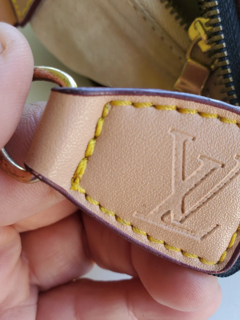 Louis Vuitton Pochette Handbag Multicolor Fair Condition